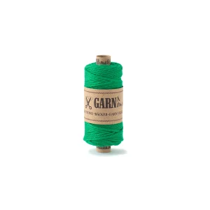 Bäcker-Garn Unifarben | Signalgrün | Ø 1mm