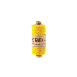 Bäcker-Garn Unifarben | Senfgelb | Ø 1mm