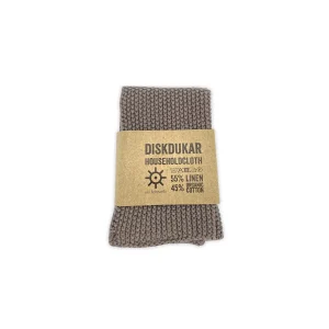 Haushaltslappen Leinengemisch | Taupe